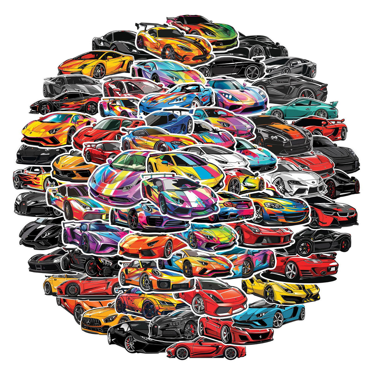 Sports Car Stickers - Craftellery